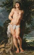 Peter Paul Rubens Der heilige Sebastian oil painting on canvas